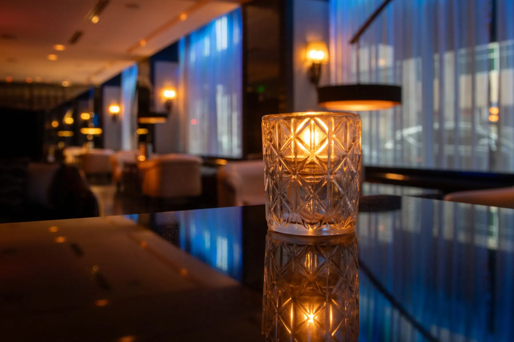 Kafé og lounge